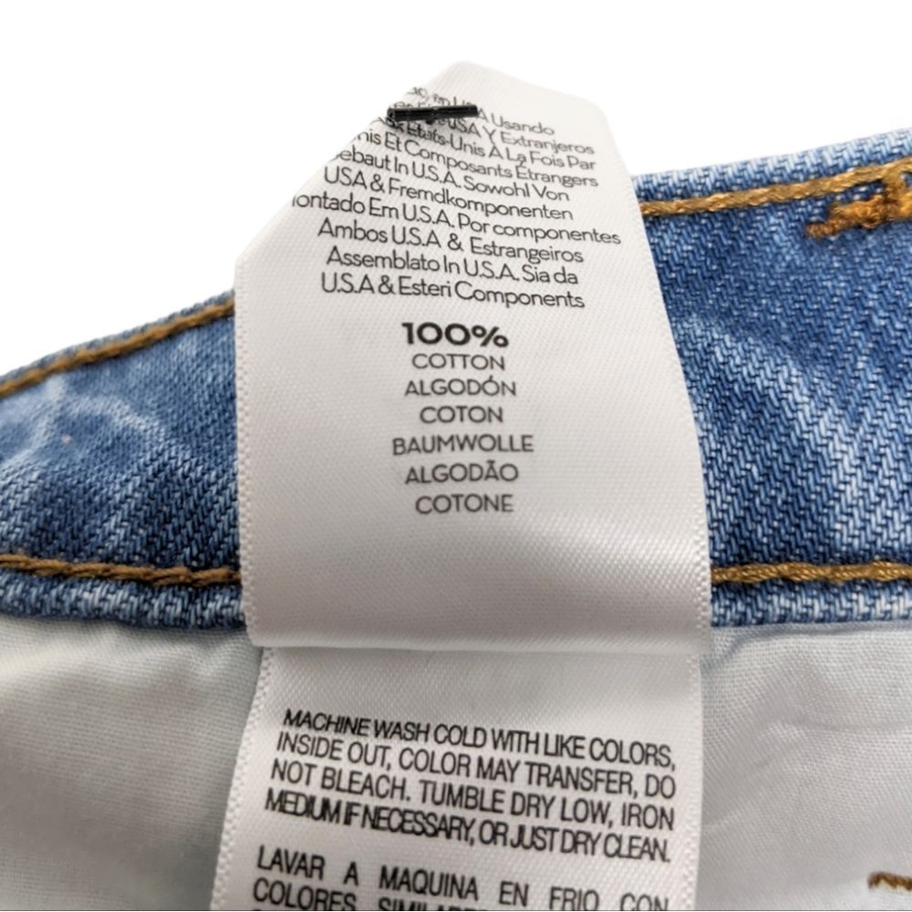 NWT MOTHER SNACKS! The Fun Dip Utility Puddle Wide Leg Jeans 28 - Picture 8 of 10